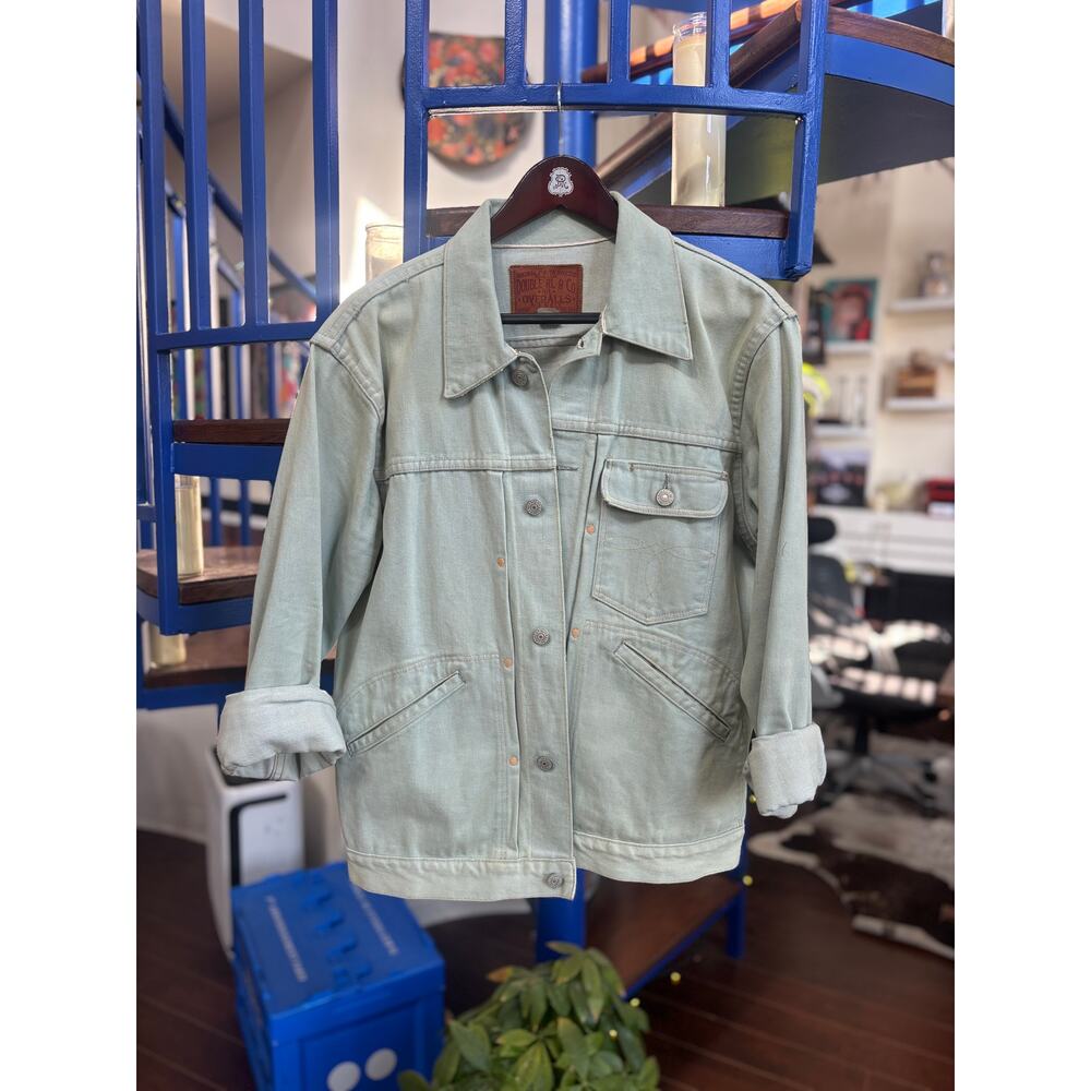 Double RL Ralph Lauren Light Wash Denim Jacket (L)